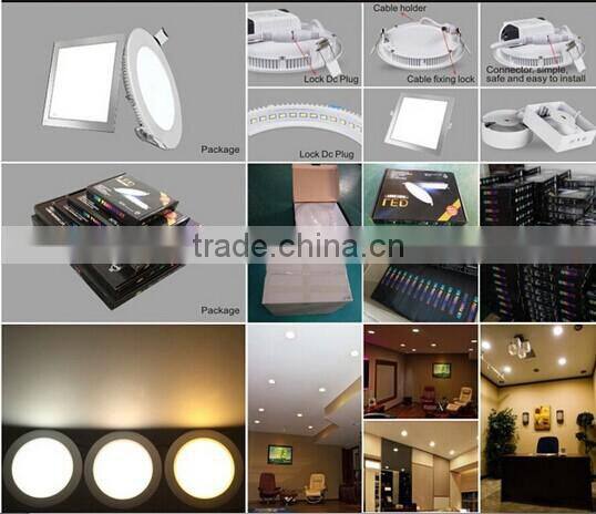 High Power 18 Watt LED Panel Light Square Recessed Lighting Fixture Kit