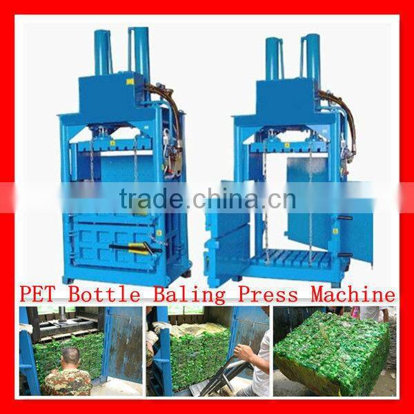 Plastic Bale Pressing Machines/Vertical Waste Paper Baler Machinery