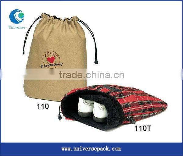 Black fashion italy style nylon shoes bags