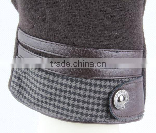 finger touch screen gloves for smartphone with conductive materials on fingertips,black,heather grey,coffee,navy