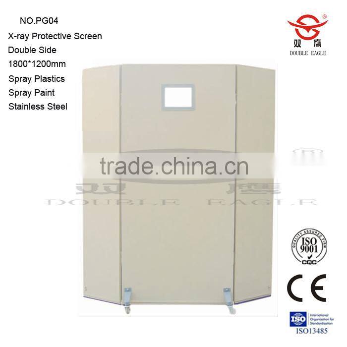 Mobile medical radiation protective x-ray lead sheilding