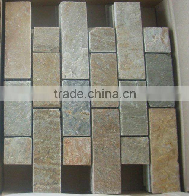 Natural Garden Paving Stone Mosaic