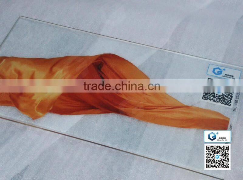 Colorful facade glass and window glass of insulated glass, ceramic digital printing glass