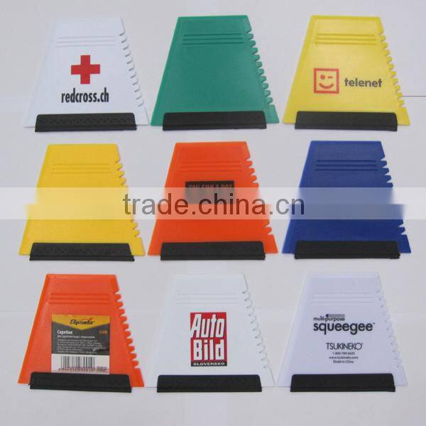 plastic mini pocket ice scraper
