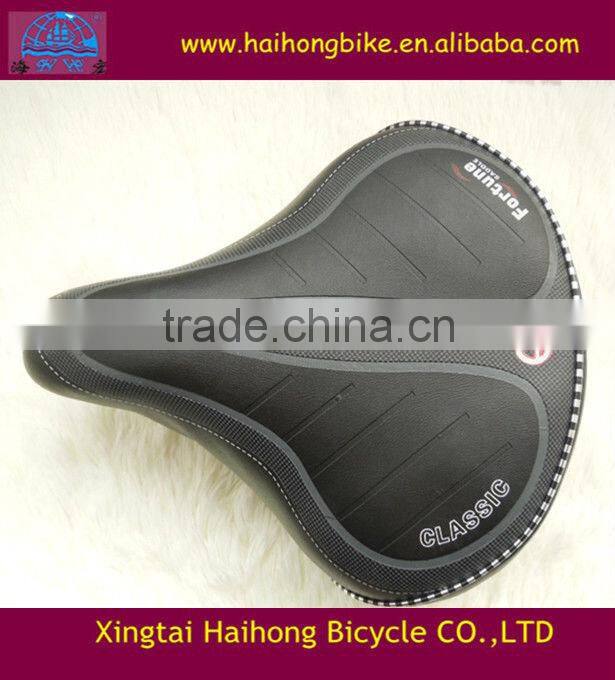 very comfortable New Arrive leather saddle for city bikes