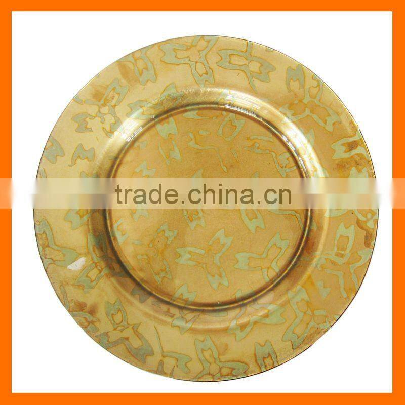 Glass plates whole sales,decorative glass plate