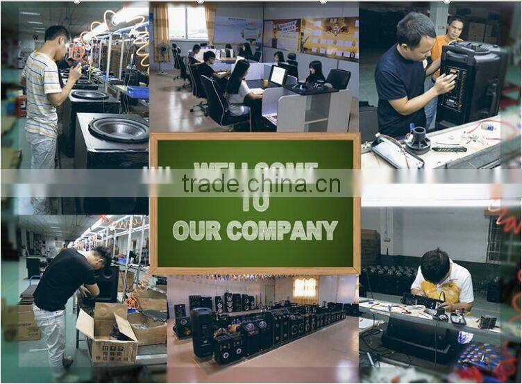 2016 wooden speaker box with Fashion speaker with fm