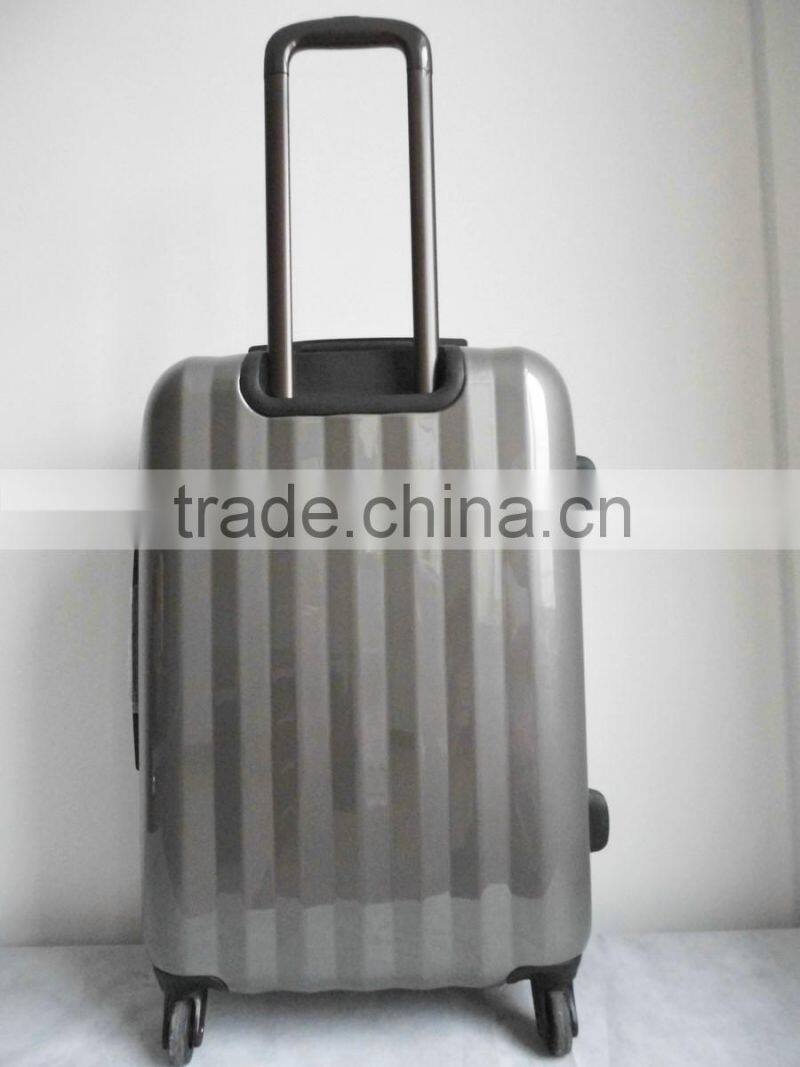 Vertical bart ABS+PC Bright trolley luggage set