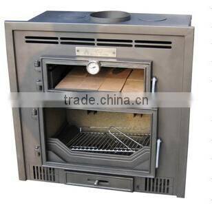 China hot sale indoor stove with oven for baking factory directly cooking fireplace