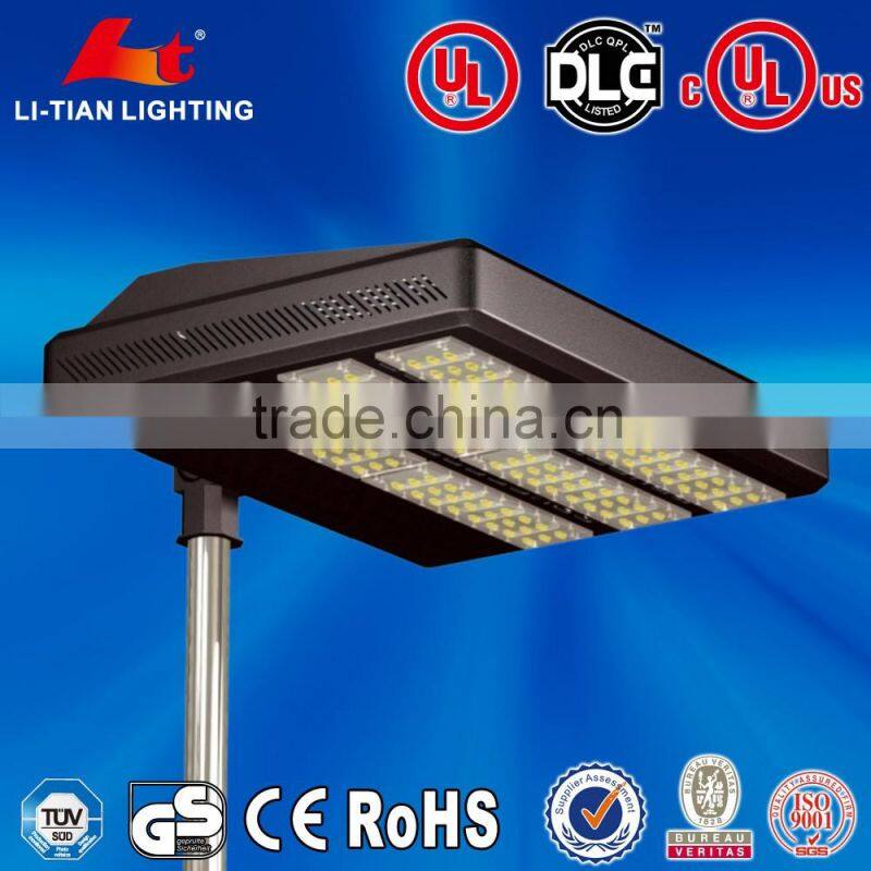 best selling premium CE ROHS FCC UL DLC cetification 36000lm outdoor lighting 300w led packing lot street light