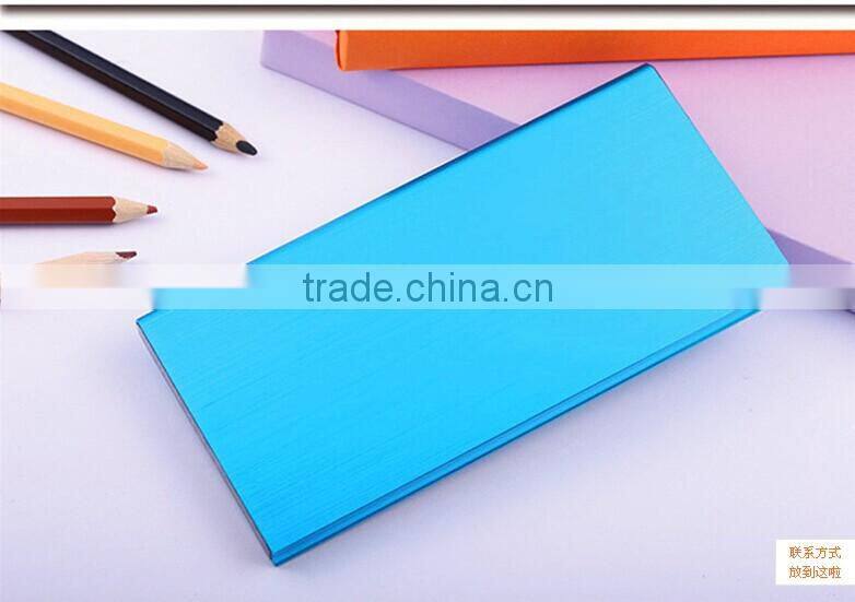 best selling products for christmas decoration gift aluminium case 8000mah mobile power bank