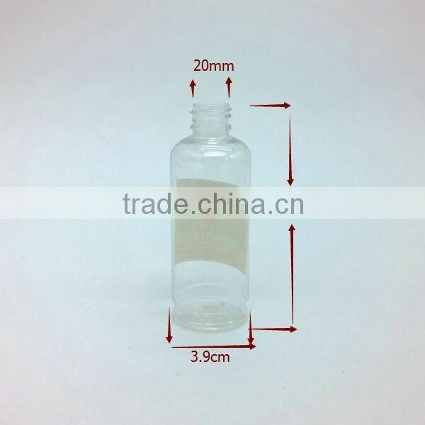 hotsale 100ml 3oz round plastic bottle for showel gel/perfume/essential oil/body cream/attar/ massage oil