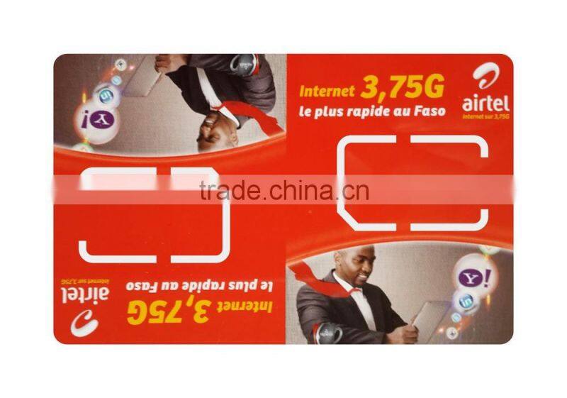 64K Prepaid SIM card for cellular