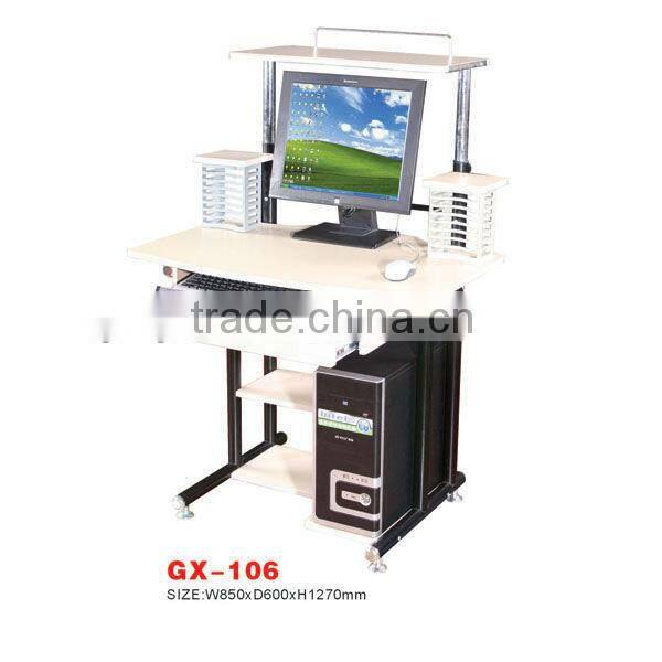 GX-106-2 Adjustable height MDF PC table