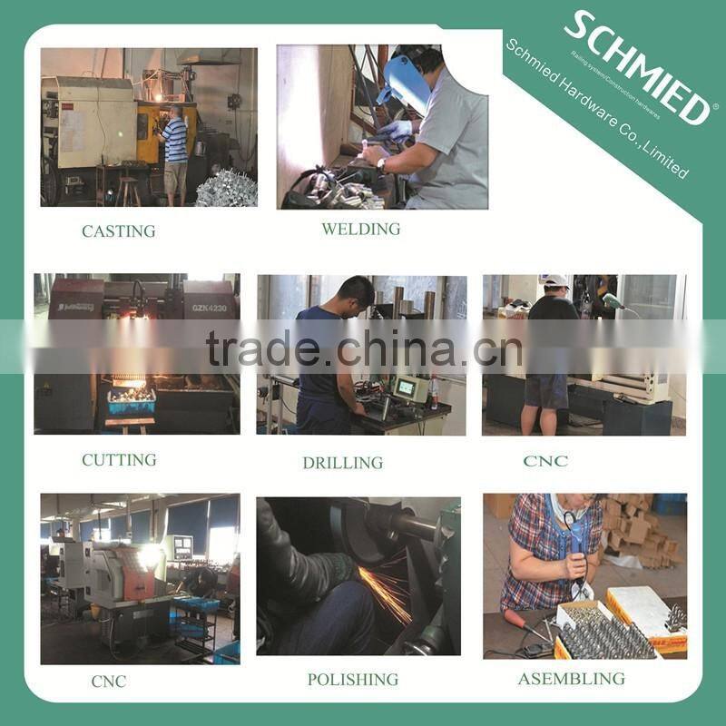 Stainless steel Railing Round Satin base plate in satin finish