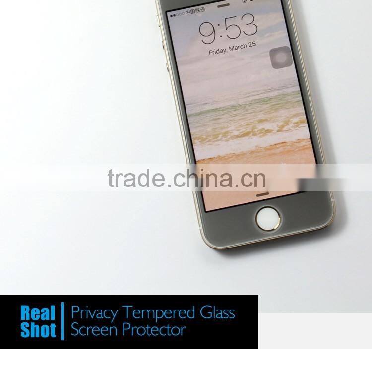 Premium Anti Spy Mobile Phone Use Privacy Glass Sticker for iPhone SE