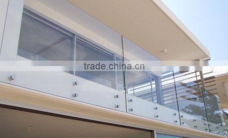 clear float tempered building glass with CE