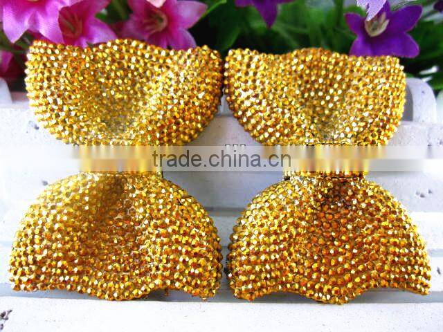 Shining Resin gold bow-Flat back resin craft(Cabochon)