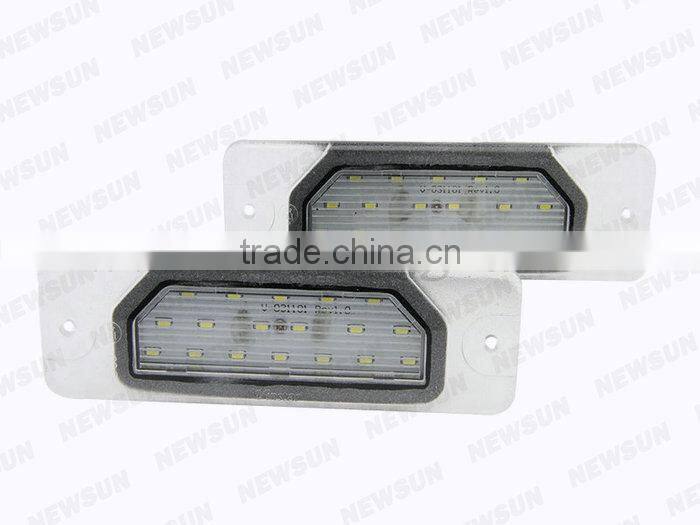 Xenon White Canbus Error Free LED Car Light Led Number Plate Lights For Infiniti 130/135 M37/M56