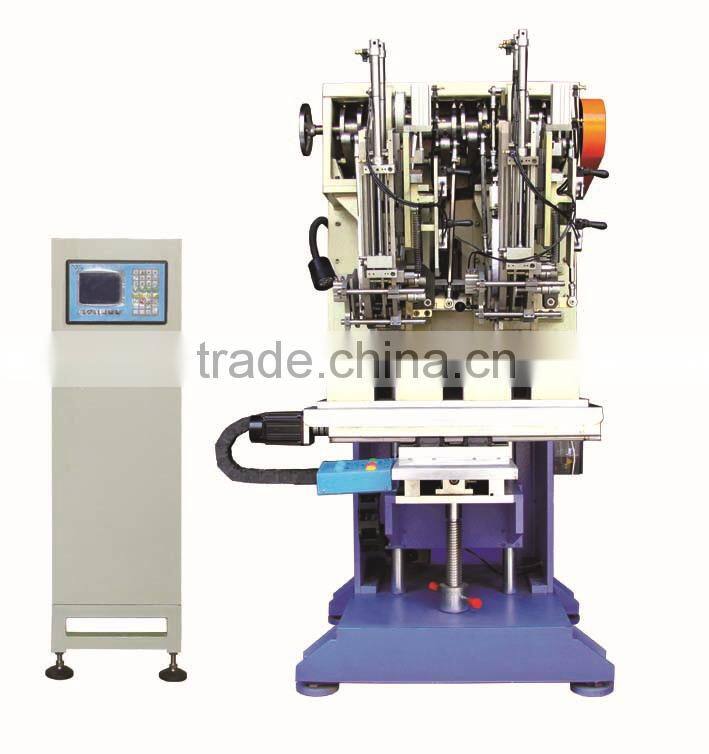 2 Axis Double Heads Round Brush Making Machine