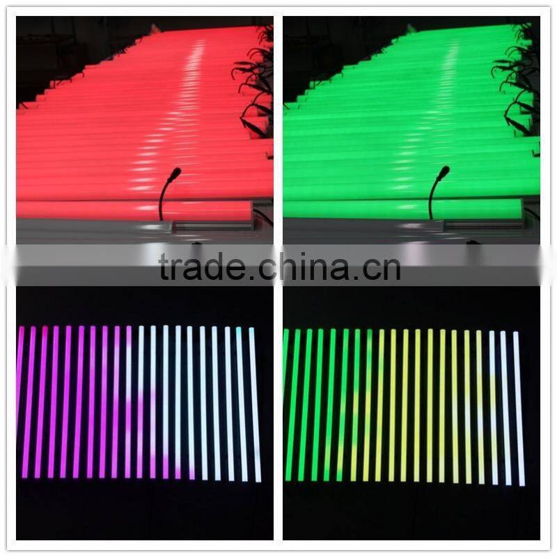 outdoor wall light tube /rgb led tube light for building facade decoration