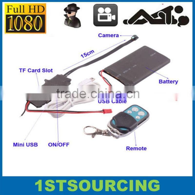 1080p HD DIY Hidden Camera Module Remote Control Video Recorder