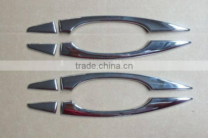 ABS Chrome 8 Pcs Door Handle Cover 2 For Peug eot 408 Car Parts Accessories 2014