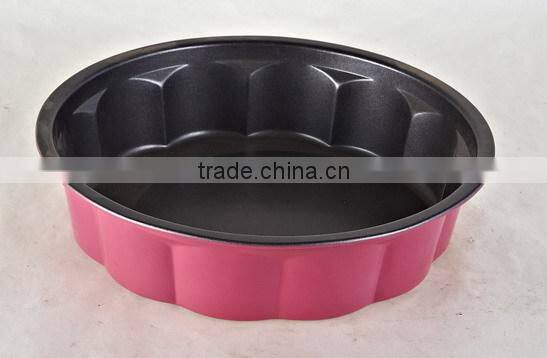 colorful fake hair carbon baking molds