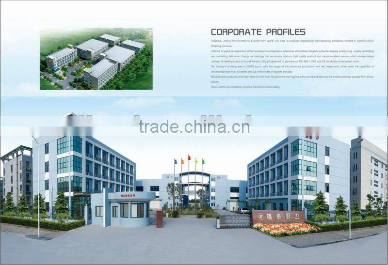 brass and zinc tap double handle basin faucet