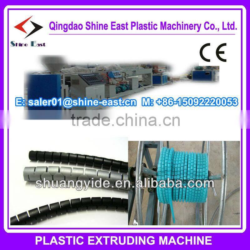 Tube Espiral Production Line / plastic Espiral Cables spiral wrap hose machine