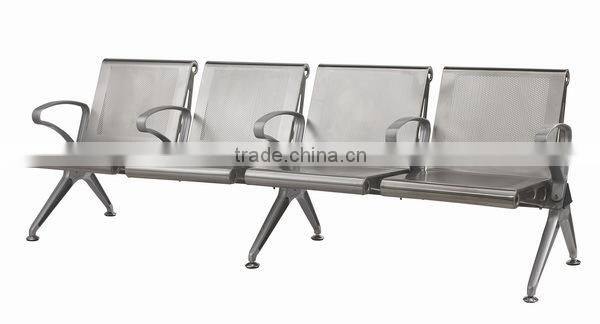 Four Seats 201 stainless steel airport link chair