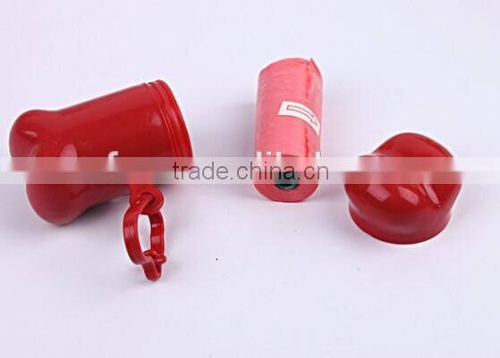 Pet Dog Bone Shape Dispenser Box Garbage Waste Bag Carrier Holder Case