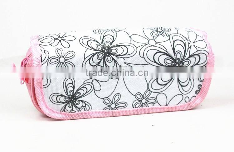 DIY Toy designing coloring your own pencil case bag