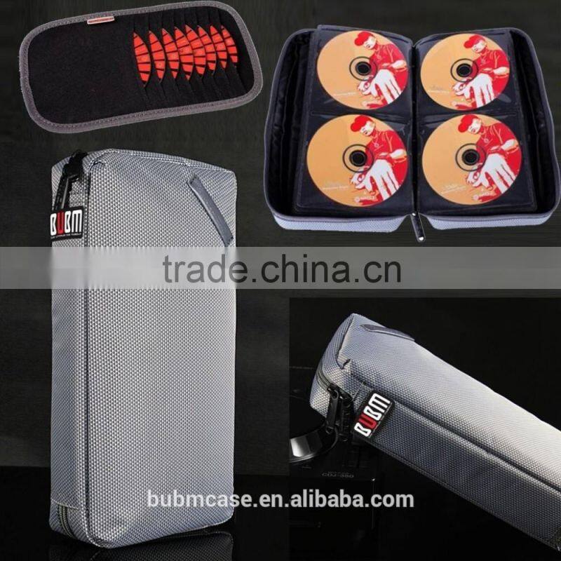 Bubm Fashionable Portable Blu-ray CD Bag DVD Case CD Holder 64 pcs CD Storage & Visor CD Case