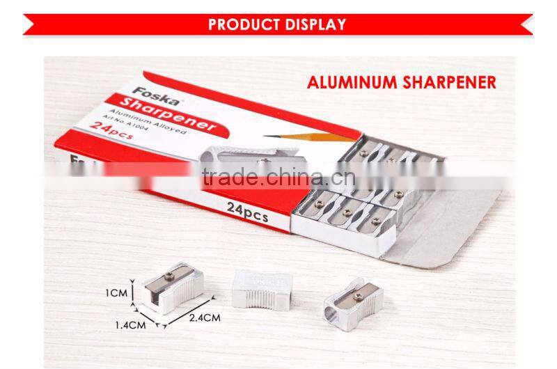 1 Hole Aluminum Flat Pencil Sharpener