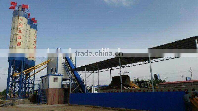 Long service time JS1000 cement concrete mixer machine with electric generator