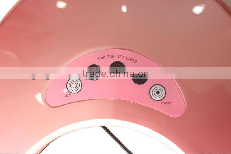 12W LED UV Lamp For Gelish Nail Gel Polish Curing Art Nail Dryer