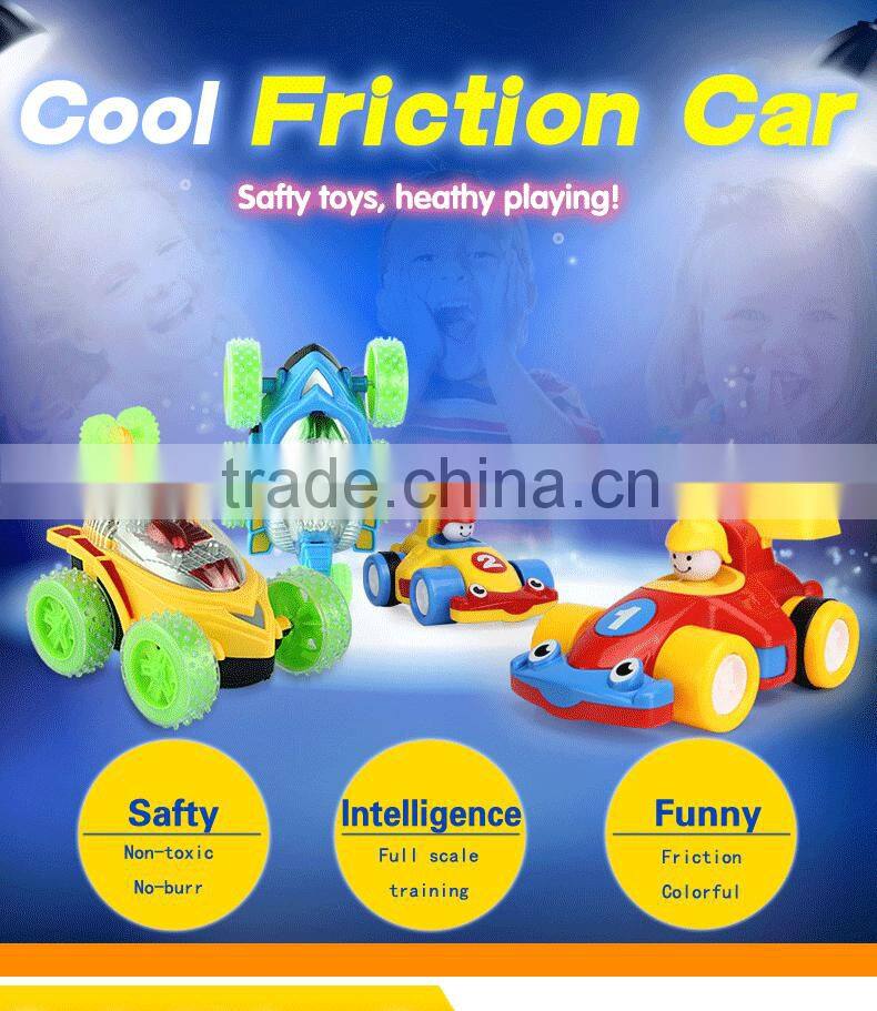 NO-2027B Promotion gift-plastic friction stunt cars ,vehicle toys for kids