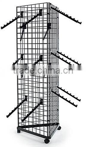 Furniture,Grid wall Panel Caster with Brake-Screw Rod