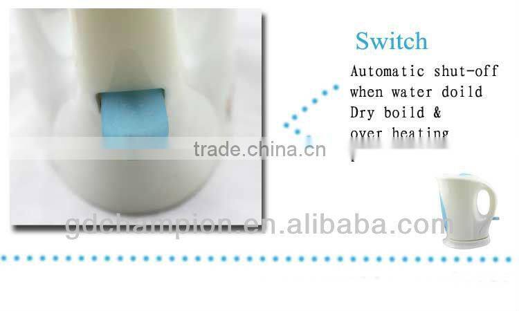 plastic electric fast kettle