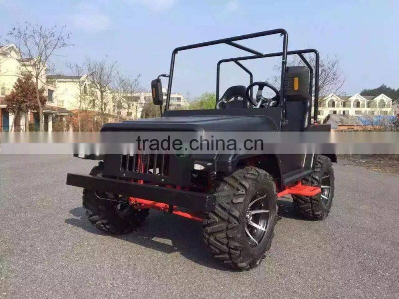 China manufacture CE 200cc 150cc mini electric jeep
