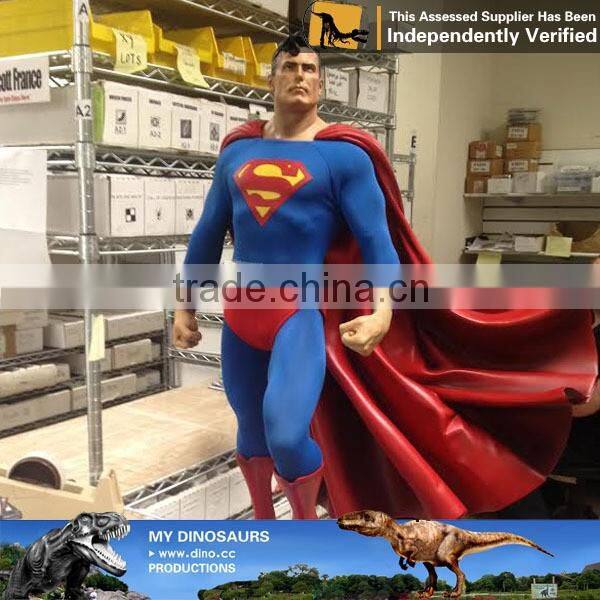 MY Dino-C062 Life-size superman fiberglass statue for sale