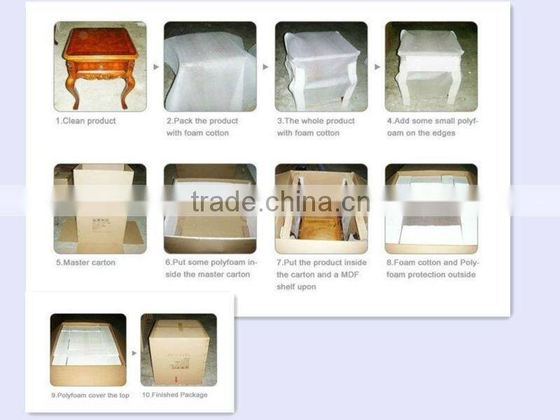 European style wooden cabinet with 5 draws