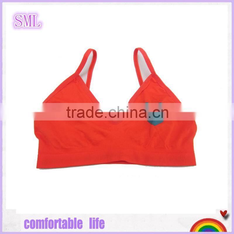 Cheap soft comfortable seamless small girls in bra bra
