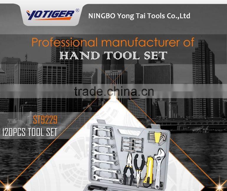 120PCS Complete Household Hardware Hand Tool Kit