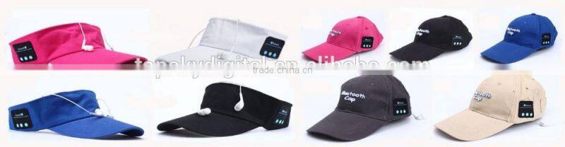 Cool Striped Wireless Bluetooth Music Knit Hat with Handsfree Smart Cap Headset