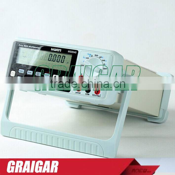 New High Accuracy Digital MultiMeter MS8040 Top Multimeter 6300 Counts with Large Display
