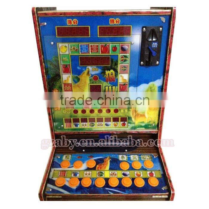 workmanship wood Material products coin pusher beauty mario machine slot