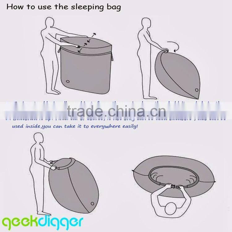 2016 new product Portable lazy bag sofa air outdoor inflatable pool lounger