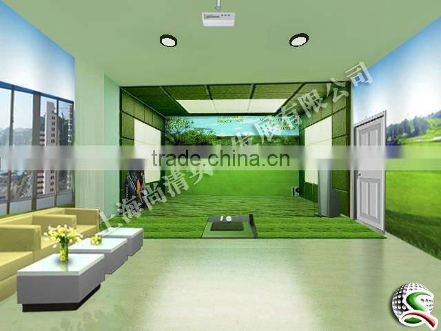 portable indoor golf simulator